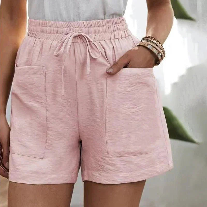 Alani | Effortless Linen Blend Shorts