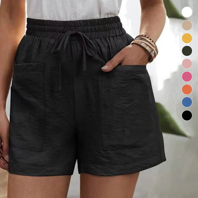 Alani | Effortless Linen Blend Shorts