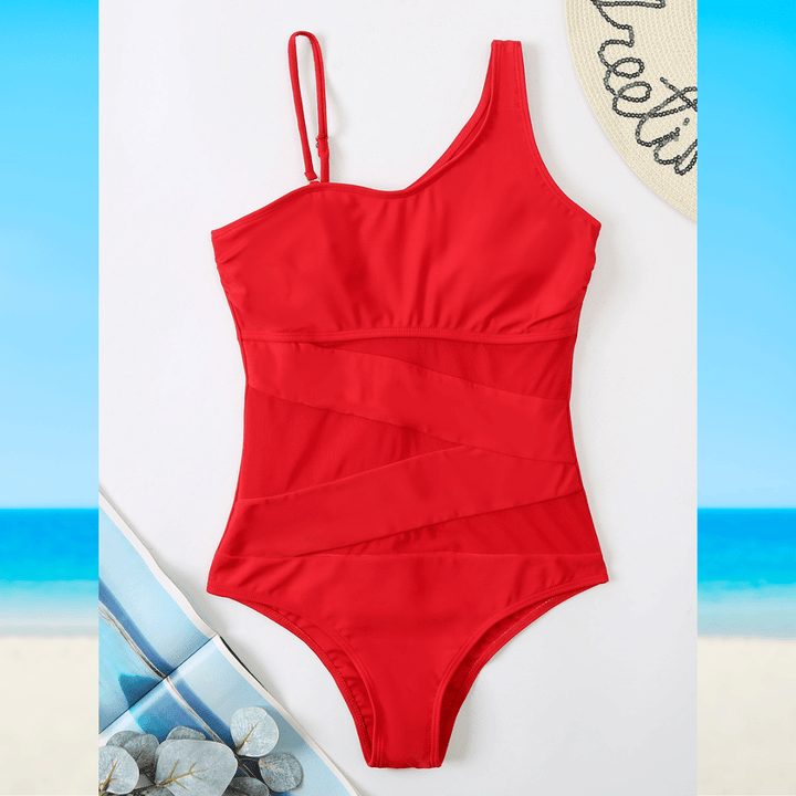 Ava | Luxe Asymmetrical Swimsuit