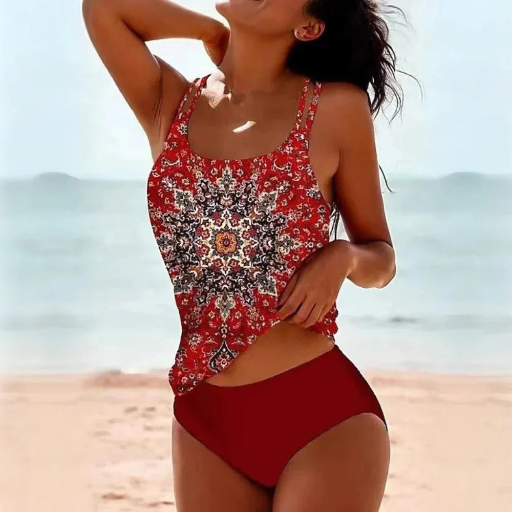 Ahanita | Printed Tankini